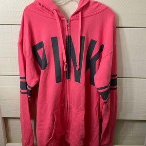 Pink Oversized Sweatshirt